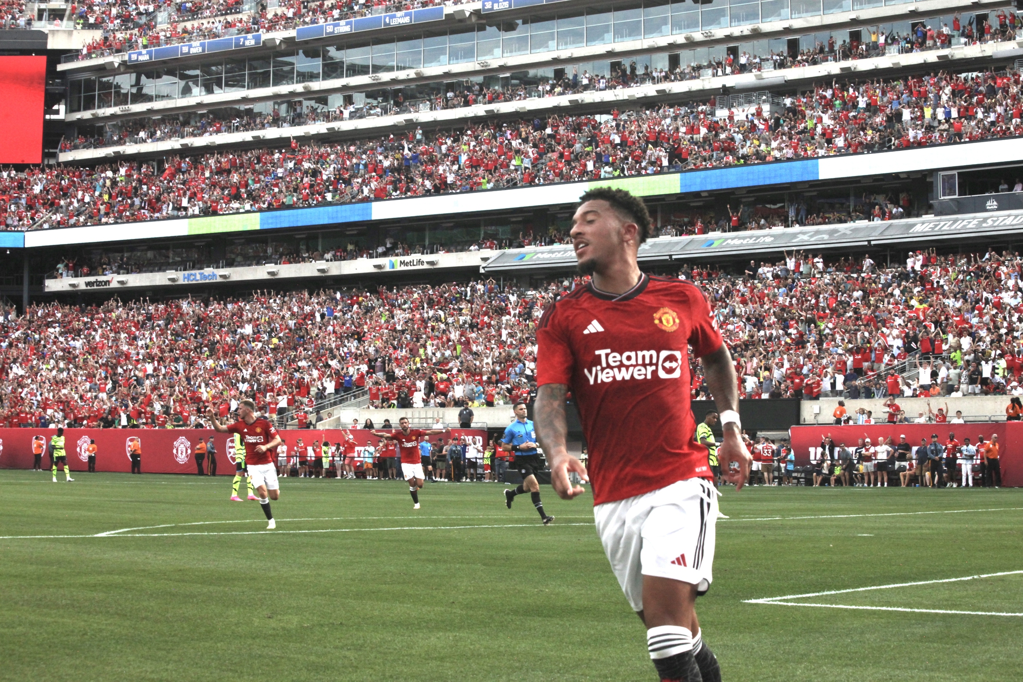 Los Angeles set for the pre-season meeting between Manchester United and Arsenal