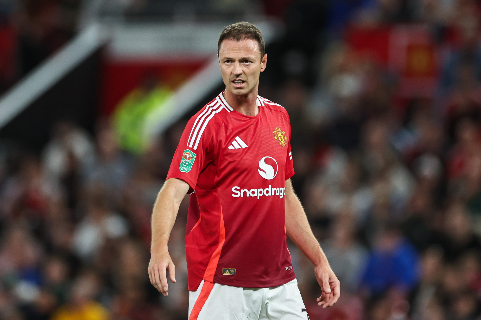 Jonny Evans continues to roll back the years in Manchester